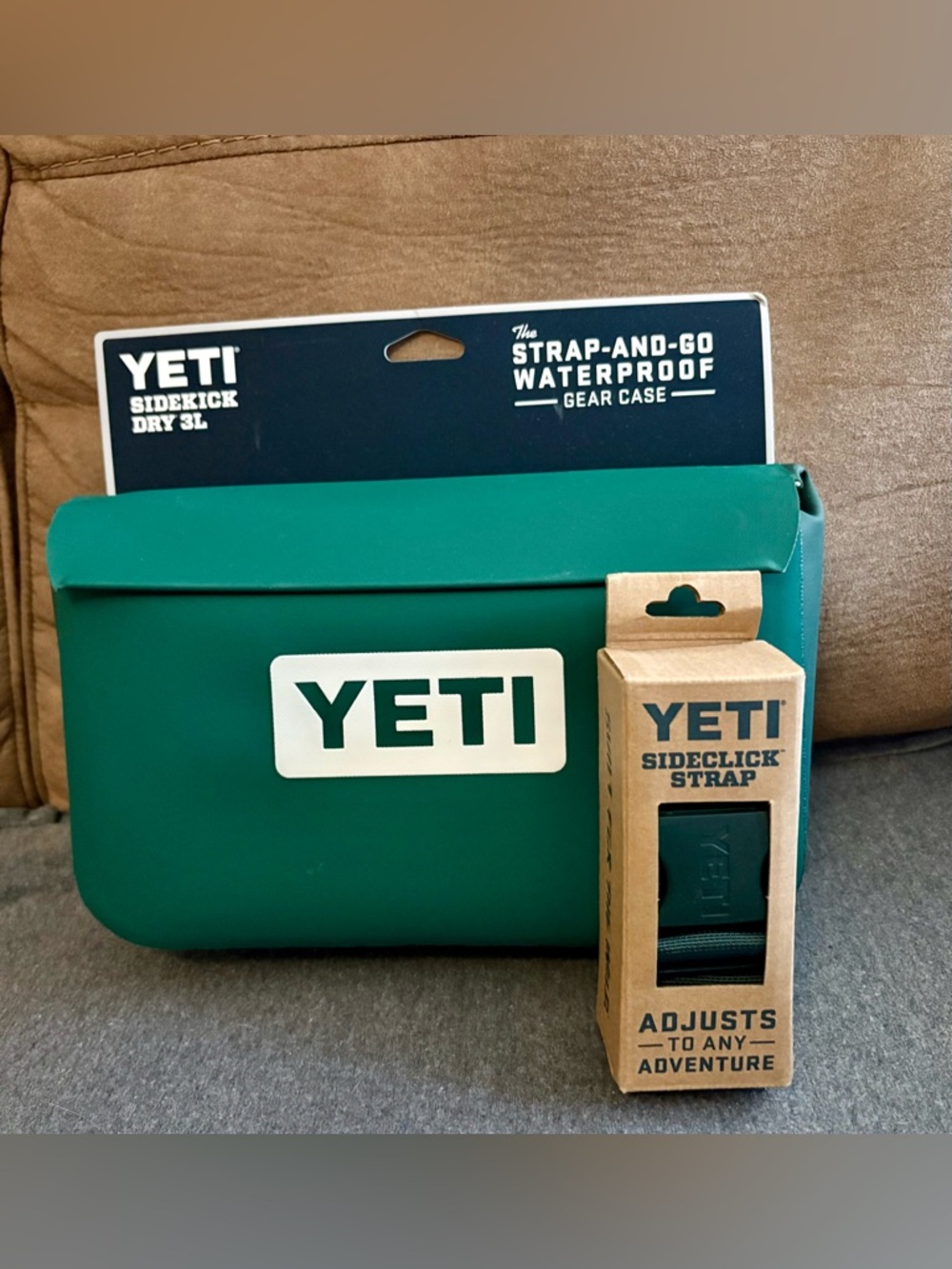 Yeti Sidekick 3L w/Strap - Black Forest Green